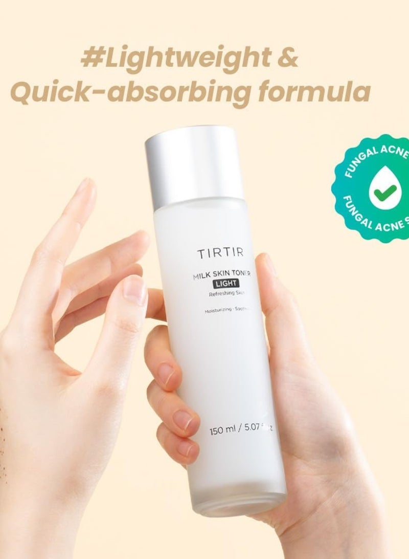 Tirtir Skin Milk Toner Light – Refreshing and Hydrating Facial Toner with Milk Extracts – 150ml