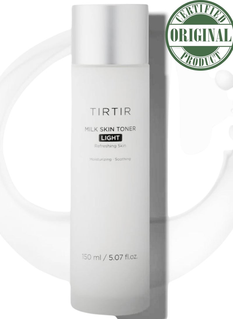 Tirtir Skin Milk Toner Light – Refreshing and Hydrating Facial Toner with Milk Extracts – 150ml