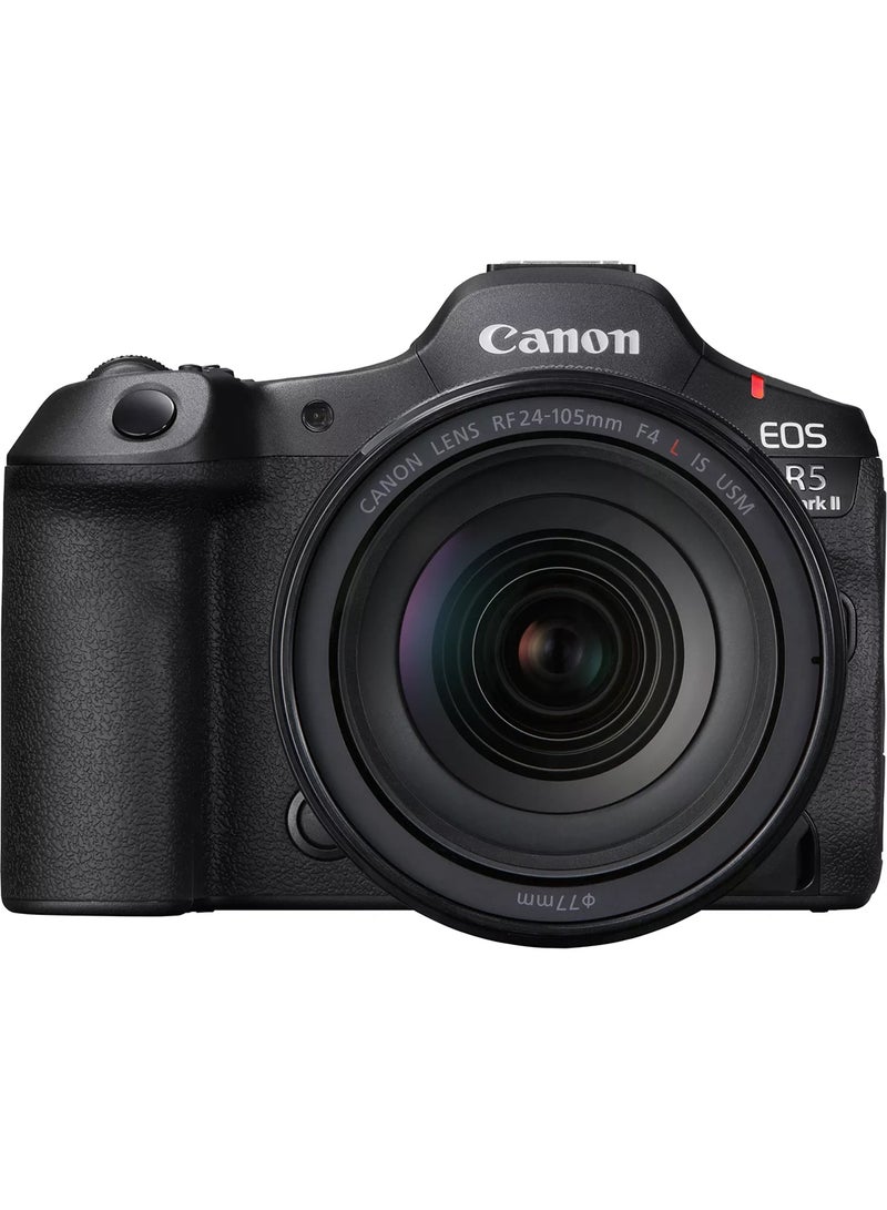 EOS R5 Mark II Mirrorless Camera + RF 24-105mm F4L IS USM Lens