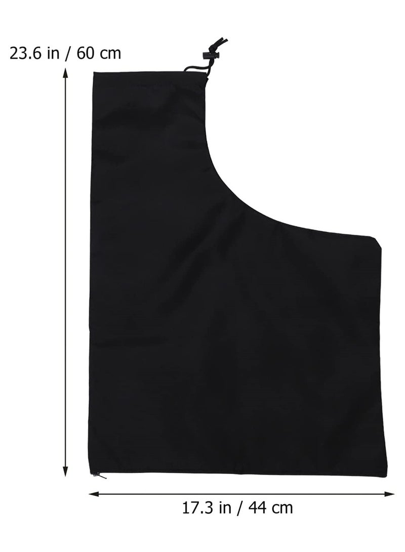 Extra Large Reusable Leaf Bag for Efficient Lawn Garden Cleanup Compatible with Leaf Blowers and Vacuums Black Color