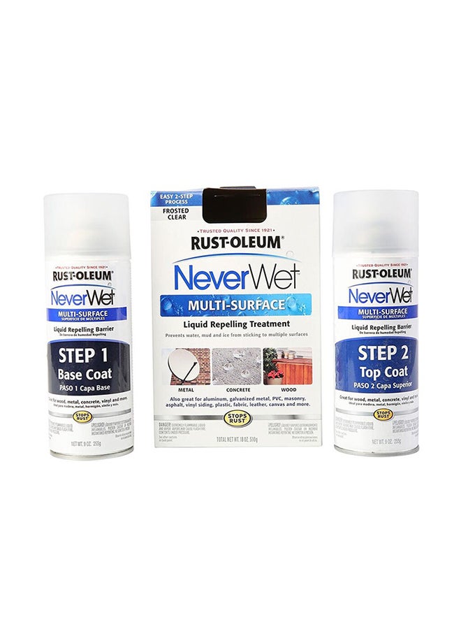 NeverWet Multi-Purpose Spray Kit White/Blue/Black 532ml