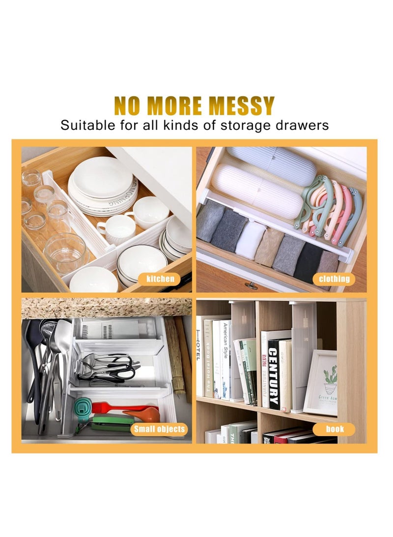 Drawer Dividers Organizer Adjustable for Clothes Separator Expandable Organizer from 10.6-18