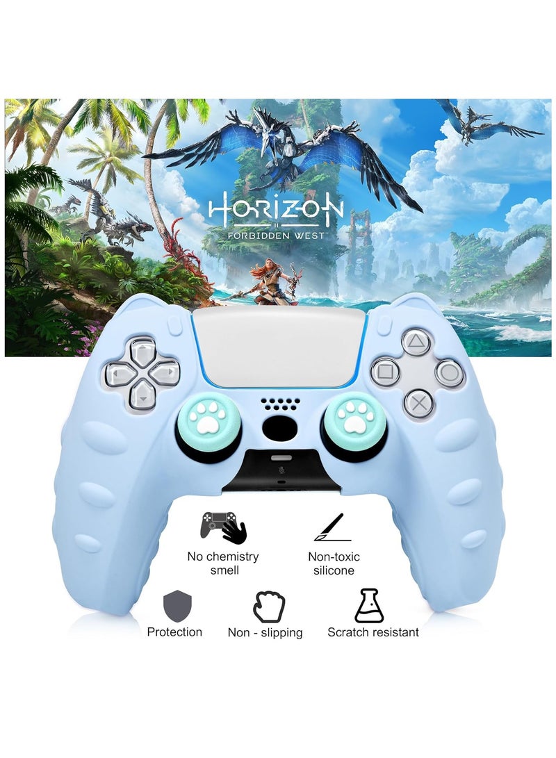 Anti-Slip Silicone Controller Skin for PlayStation 5 - Protective Gel Grip Cover Case for Wireless Controller with Non-Slip Studded Design