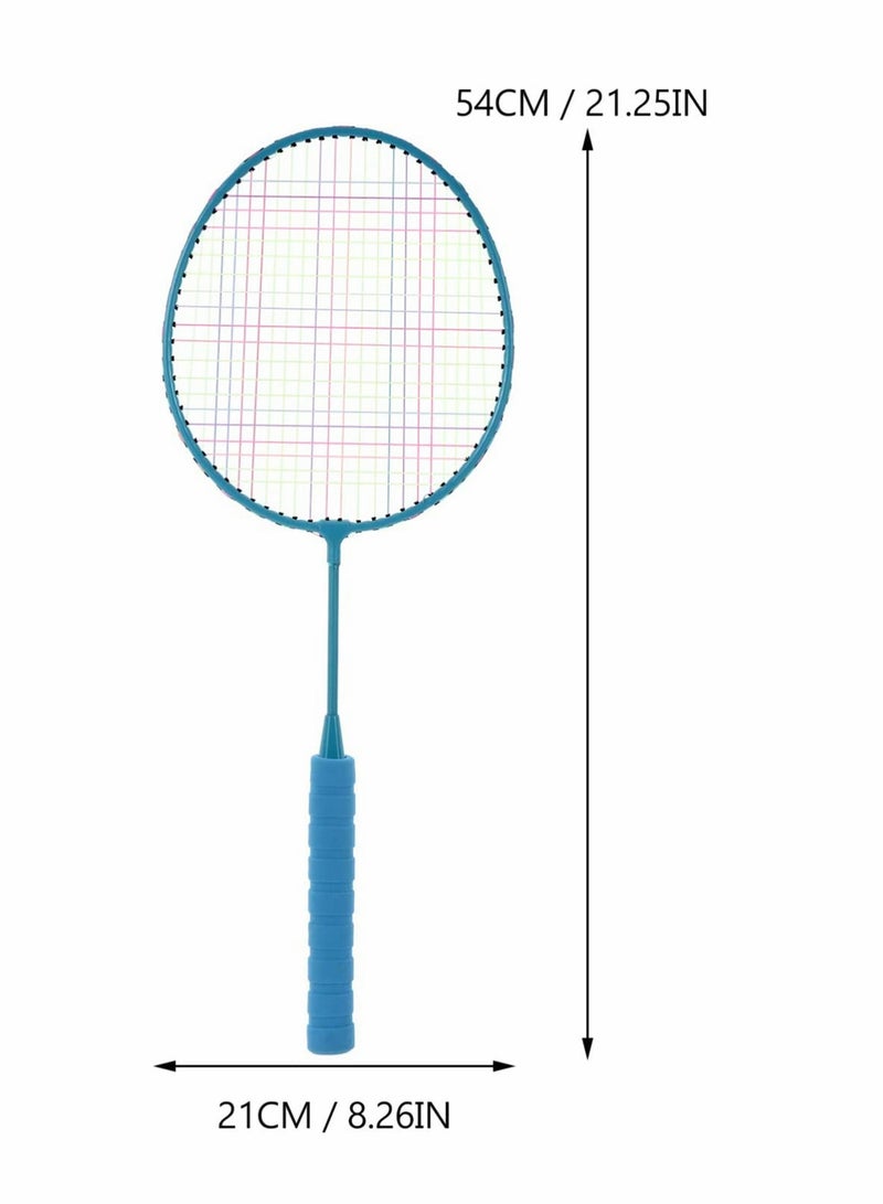 Outdoor Badminton Racket Set for Kids Beginner Includes Rackets Balls and Carry Bag Suitable for Indoor and Outdoor Fun