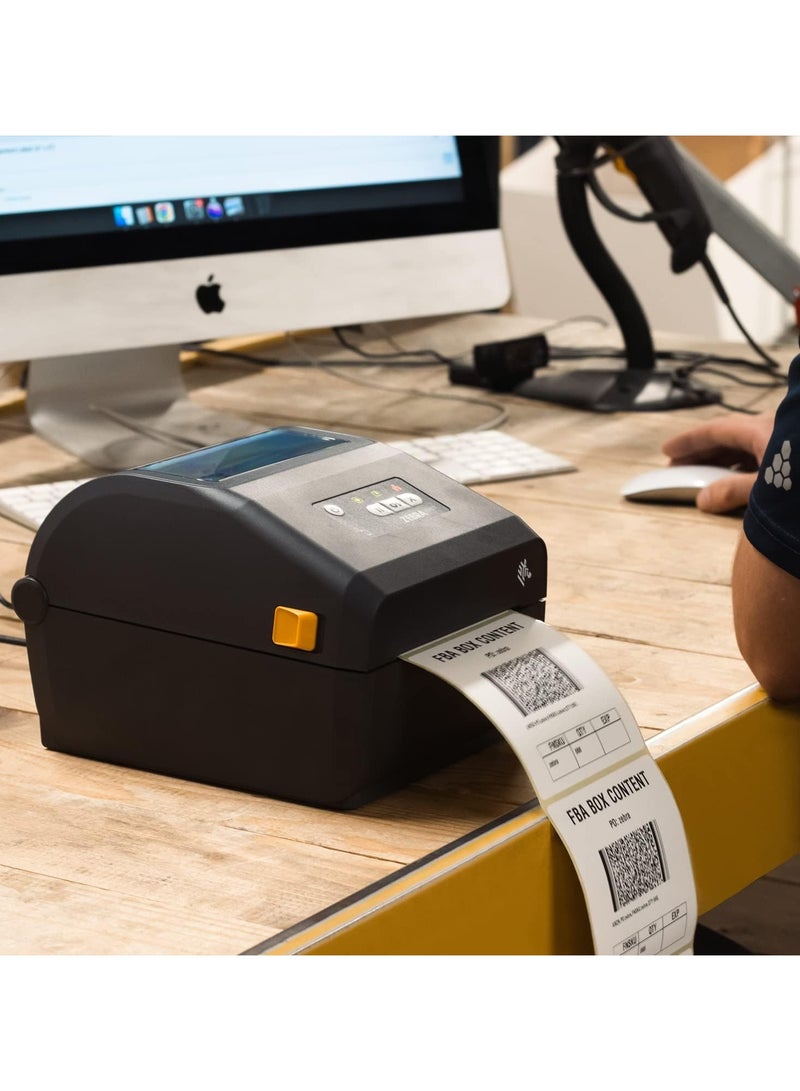 ZD421 Direct Thermal Printer,8 dots/mm (203 dpi), RTC, USB, USB Host, BT (BLE)