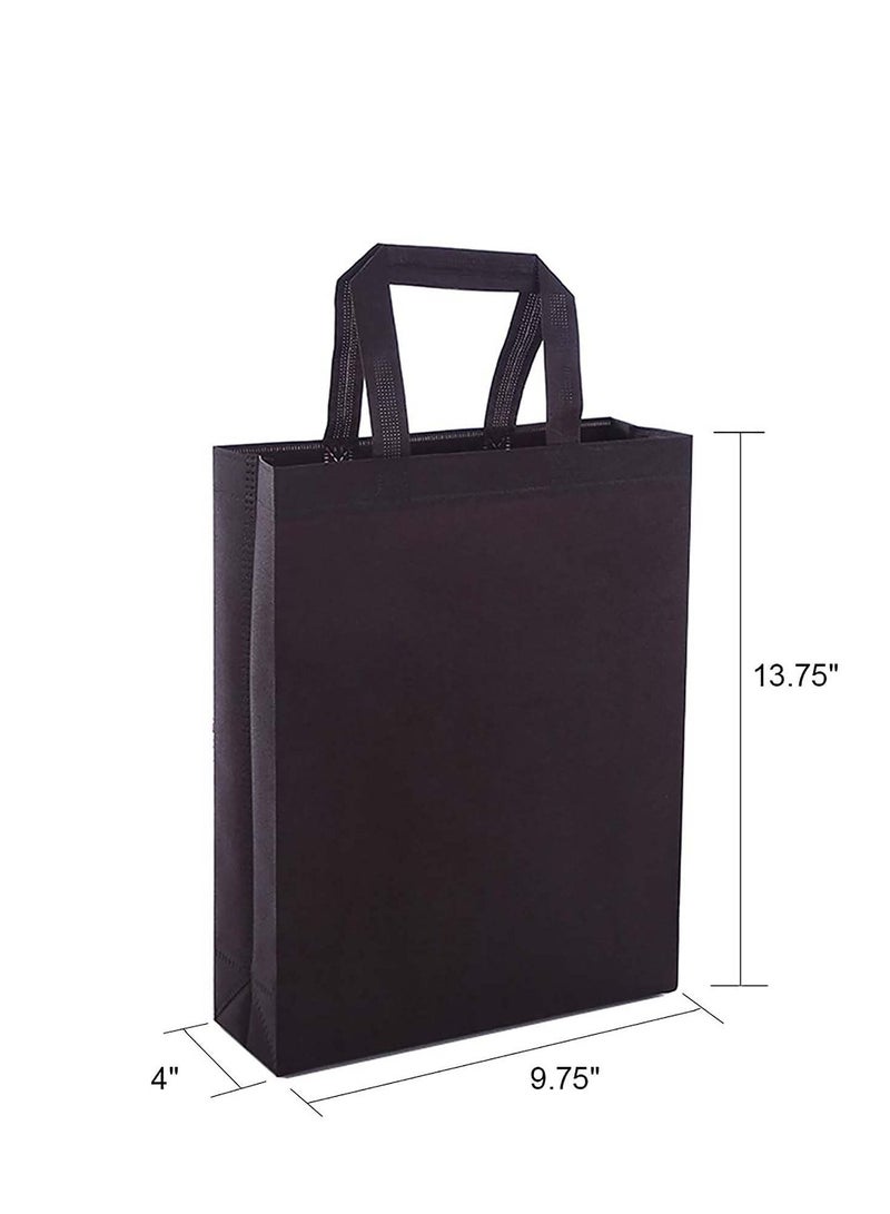 Reusable Grocery Bags, 16Pcs Eco Friendly Party Bags, Shopping Bags, Gift Bags, Tote Bags, Treat Bags, Color Bags, Foldable Machine, DIY Available Heavy Duty Shopping Bags with Handle