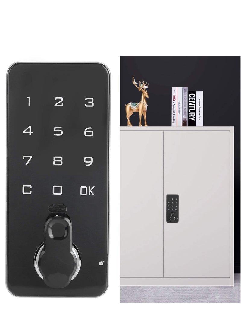 Electronic Cabinet Lock Kit Set - Keyless Touch Keypad Password Lock for Office and Home Decoration - Ideal Locking Solution for Cabinets Lockers and File Cabinets