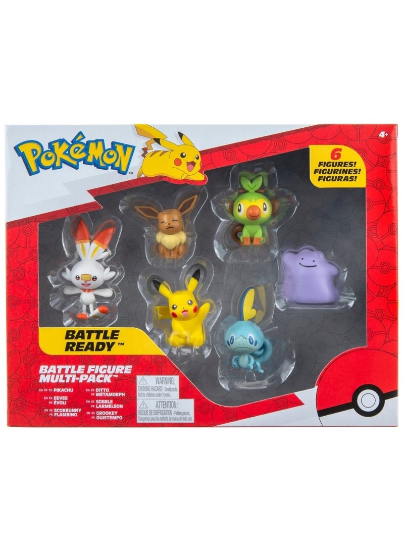 Battle Figure Multipack - Pack of 6