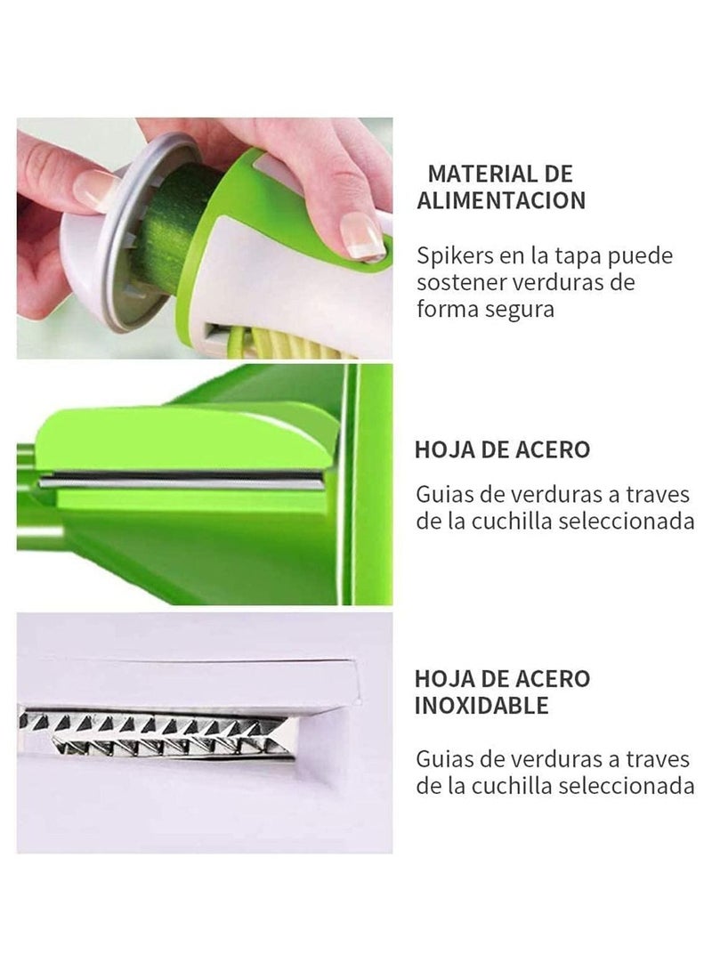 Vegetable Spiralizer, Spiralizer Hand Held, Spiral Slicer for Zucchini Noodle, Veggie Pasta, Spaghetti Maker for Low Carb, Paleo, Gluten-Free Meals