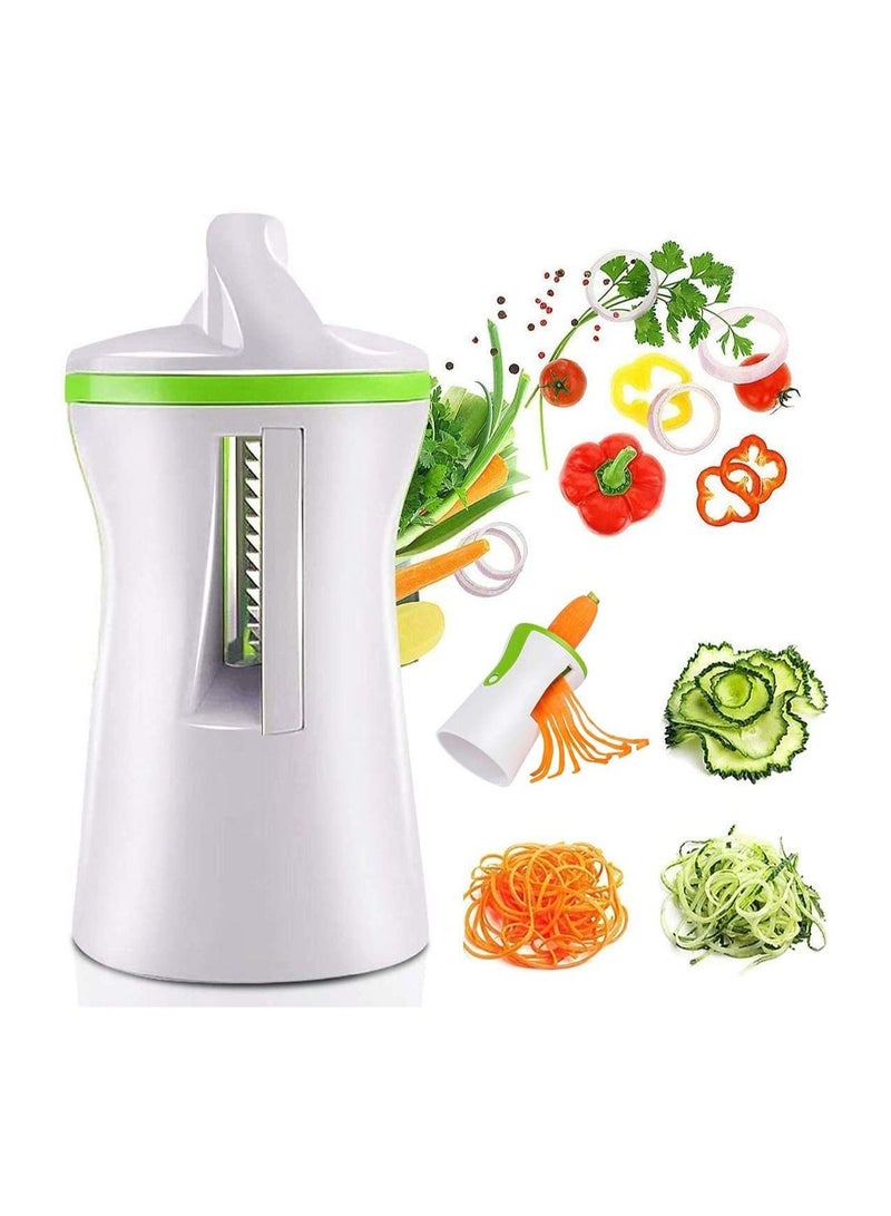 Vegetable Spiralizer, Spiralizer Hand Held, Spiral Slicer for Zucchini Noodle, Veggie Pasta, Spaghetti Maker for Low Carb, Paleo, Gluten-Free Meals