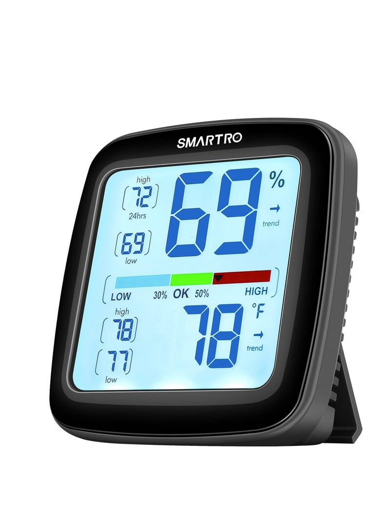 SMARTRO SC42 Professional Digital Hygrometer Indoor Thermometer Room Humidity Gauge & Pro Accuracy Calibration