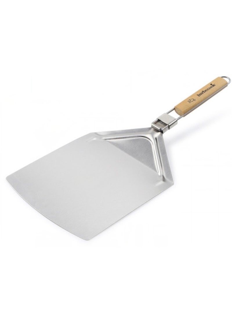 Barbecook pizza spatula stainless steel and wood 63cm FSC 100% sgsch-coc-041337