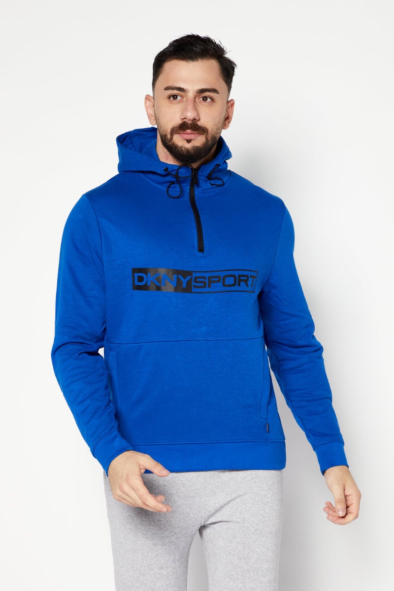 Men Sportwear Fit Outdoor Jacket, Blue