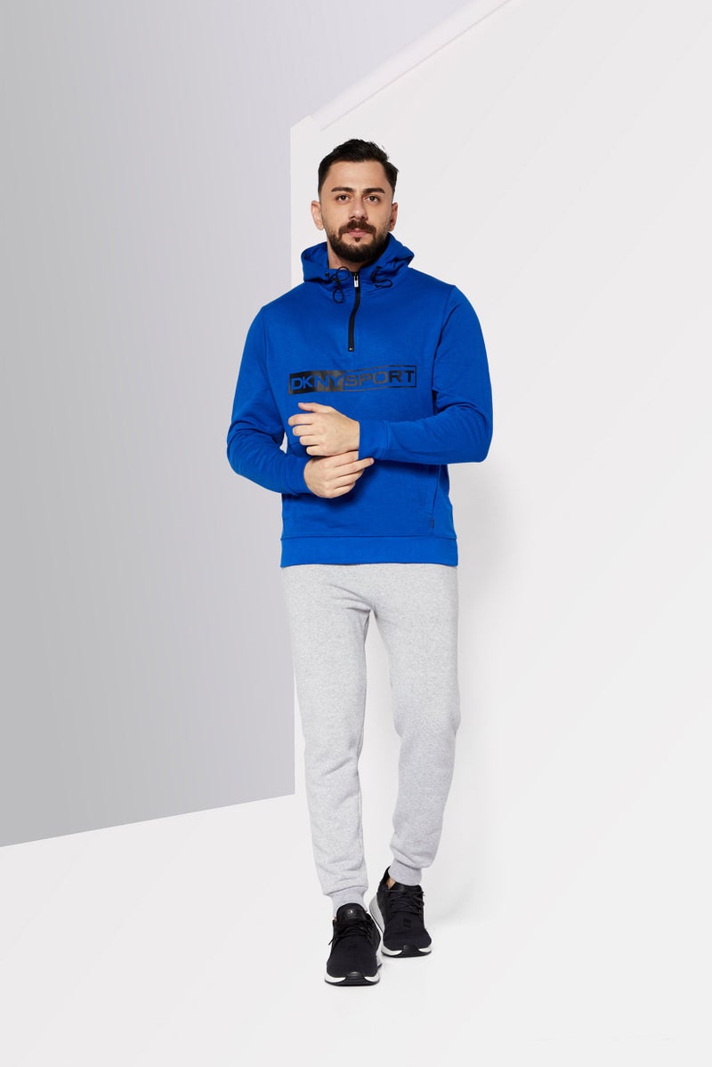 Men Sportwear Fit Outdoor Jacket, Blue