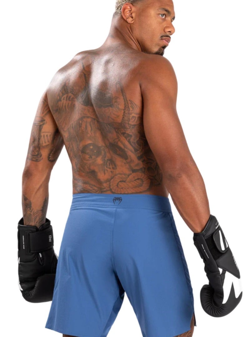 VENUM CONTENDER MENS FIGHT SHORTS BLUE