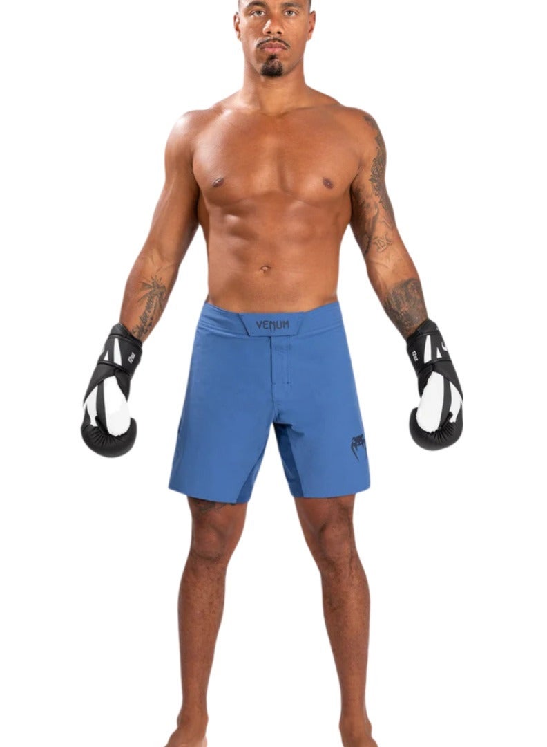 VENUM CONTENDER MENS FIGHT SHORTS BLUE