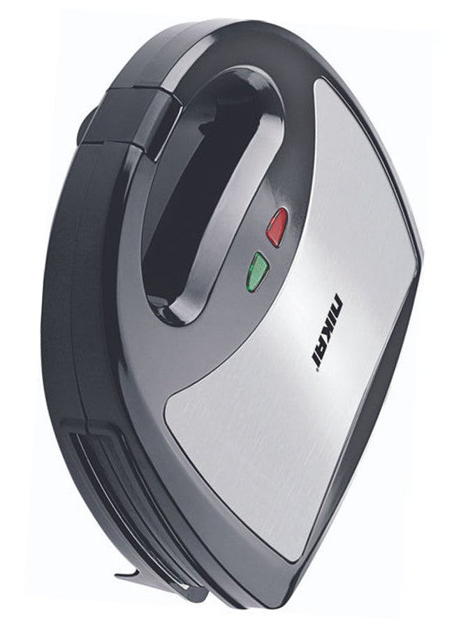 Sandwich Maker With 3 Detachable Plates 750 W NGT323D Black