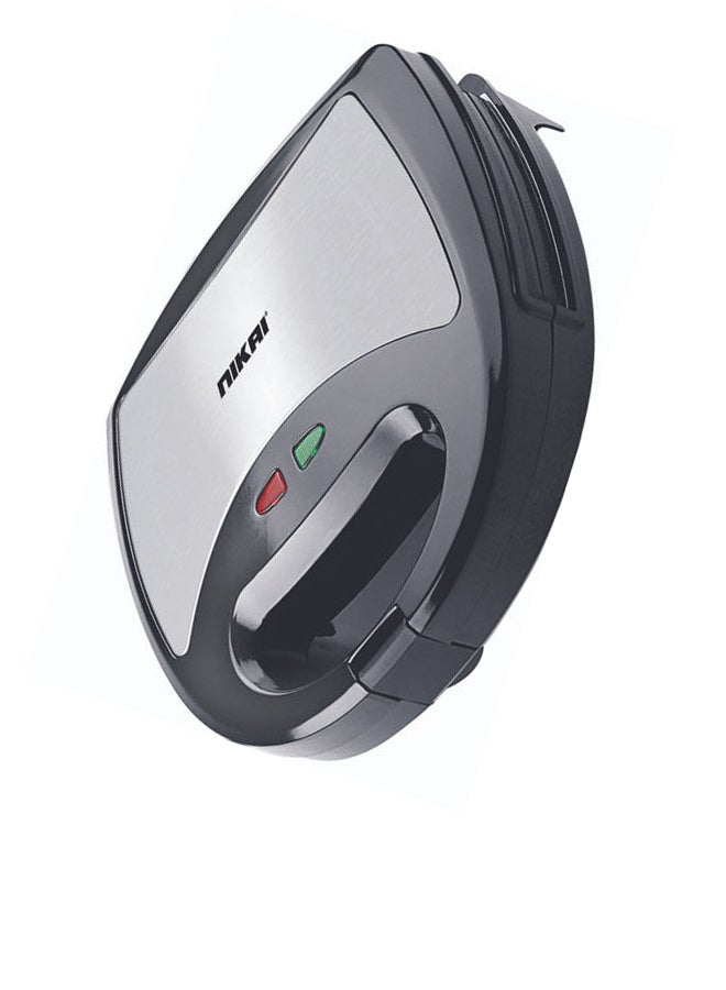 Sandwich Maker With 3 Detachable Plates 750 W NGT323D Black