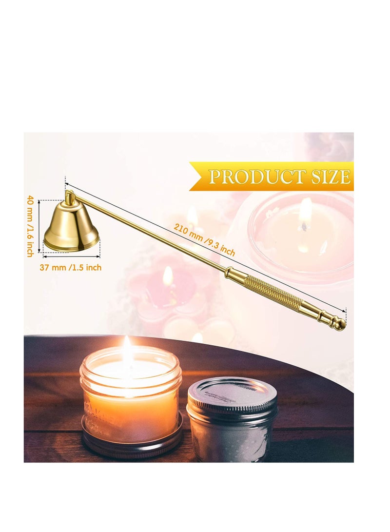 Candle Candle Extinguisher Stick Stainless Steel Candle With Long Handle Steel Candle Tool for Safely Putting Out All Candle Flame Safely