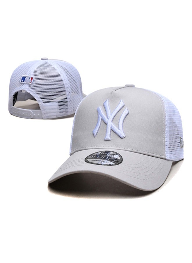 NEW ERA 9 New York Yankees baseball cap duckbill cap sun cap pure cotton mesh cap unisex