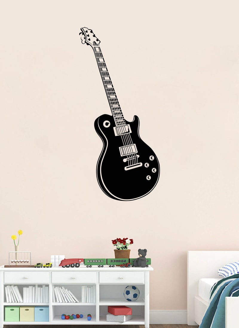 Guitar  Wall Decal - Wall Arts Home Decor - Wall Sticker, 40x80 cm by Spoil Your Wall