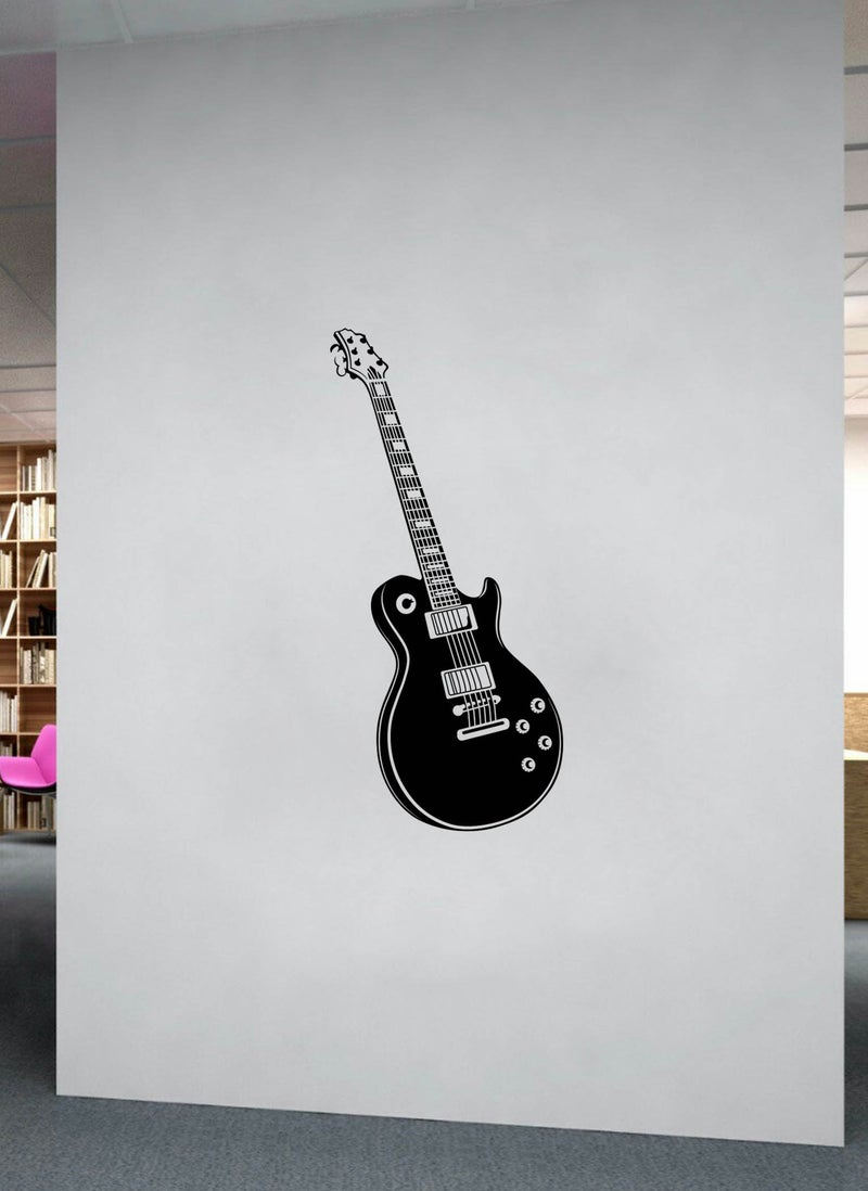 Guitar  Wall Decal - Wall Arts Home Decor - Wall Sticker, 40x80 cm by Spoil Your Wall