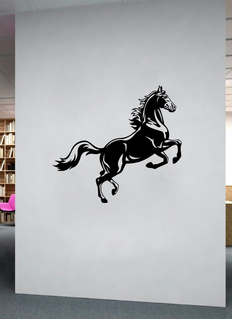 Leaping Horse Wall Decal - Wall Arts Home Décor - Wall Sticker, 70x70 cm by Spoil Your Wall