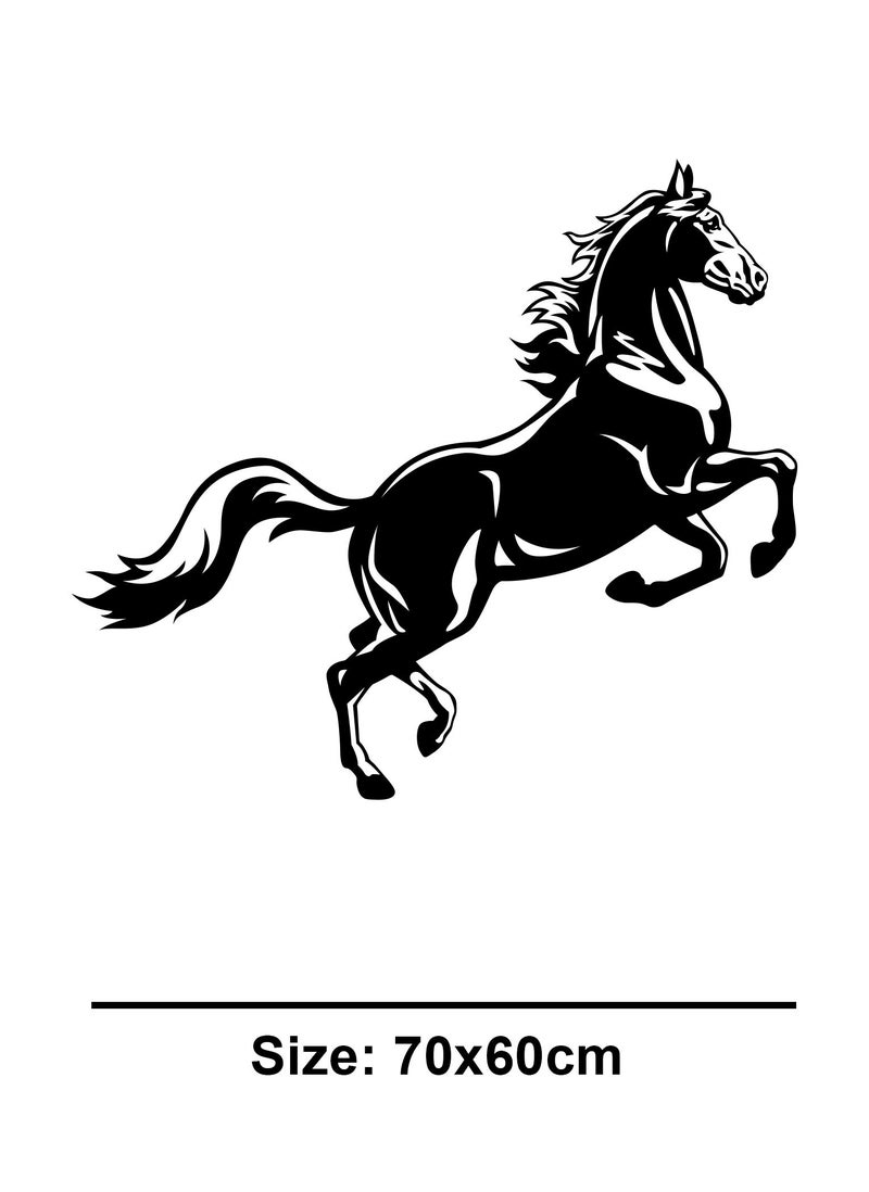 Leaping Horse Wall Decal - Wall Arts Home Décor - Wall Sticker, 70x70 cm by Spoil Your Wall