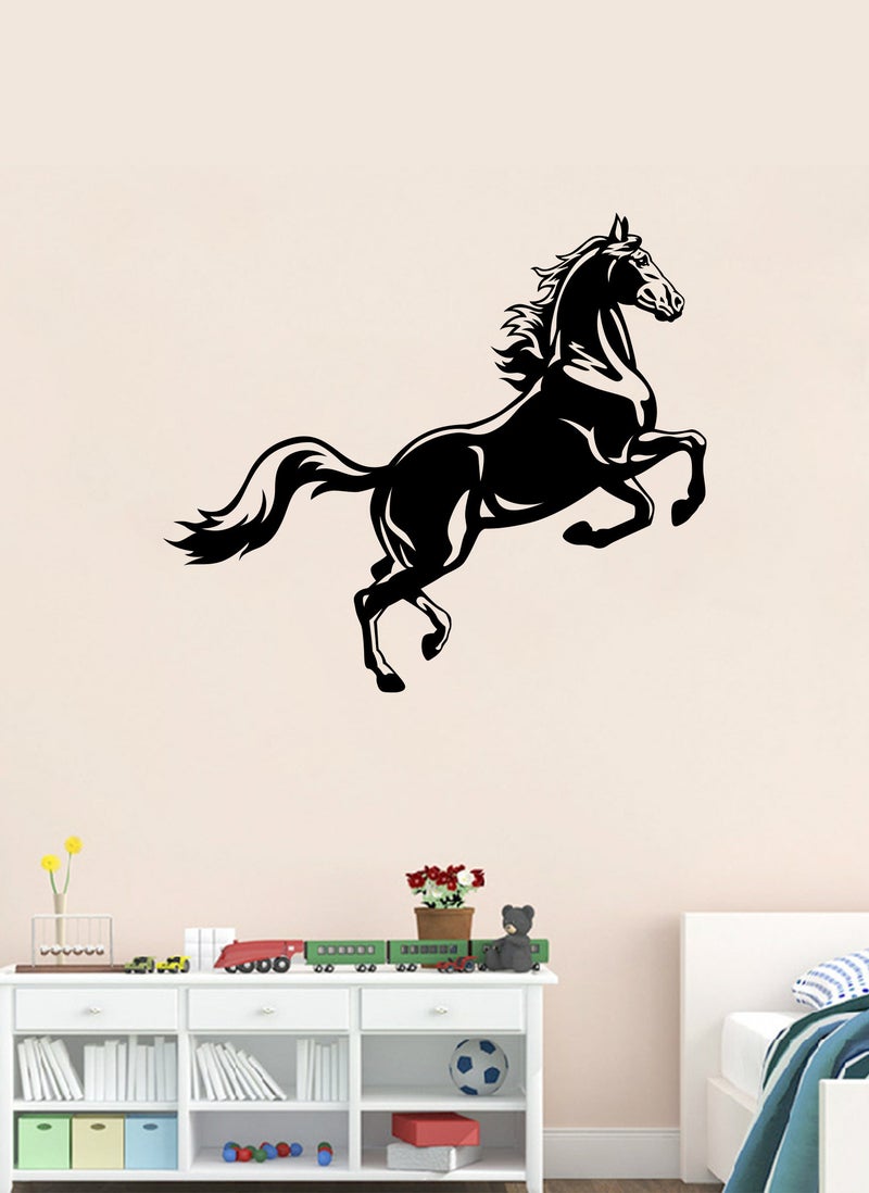 Leaping Horse Wall Decal - Wall Arts Home Décor - Wall Sticker, 70x70 cm by Spoil Your Wall