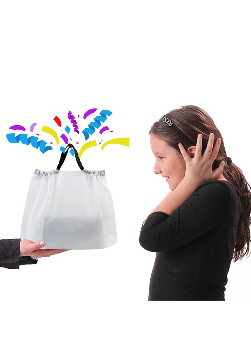 50 Reusable Waterproof Takeout Bags with Handles Thick Plastic Carryout Bags for Restaurants Delivery and To Go Orders