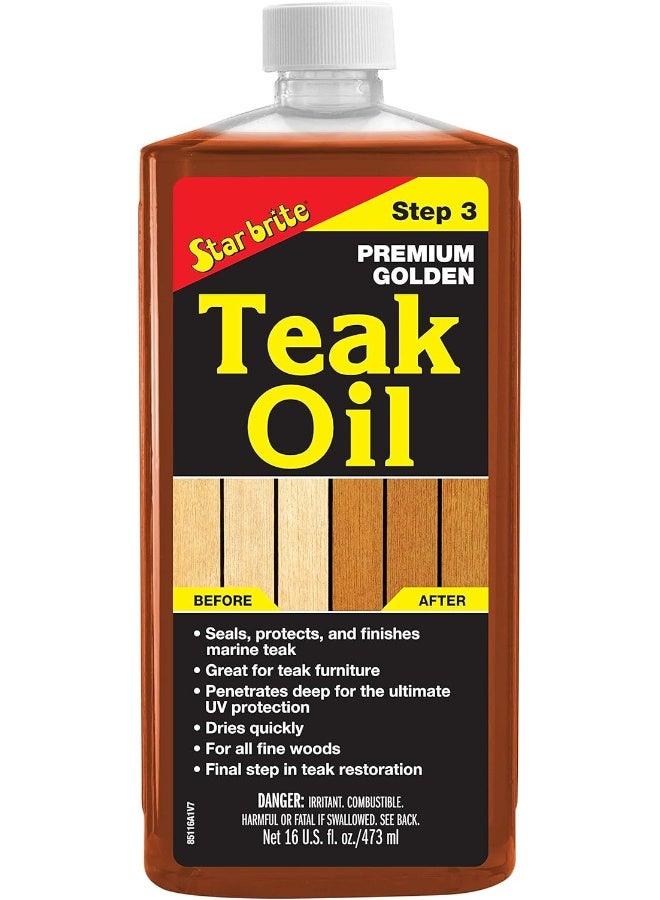 Premium Golden Teak Oil