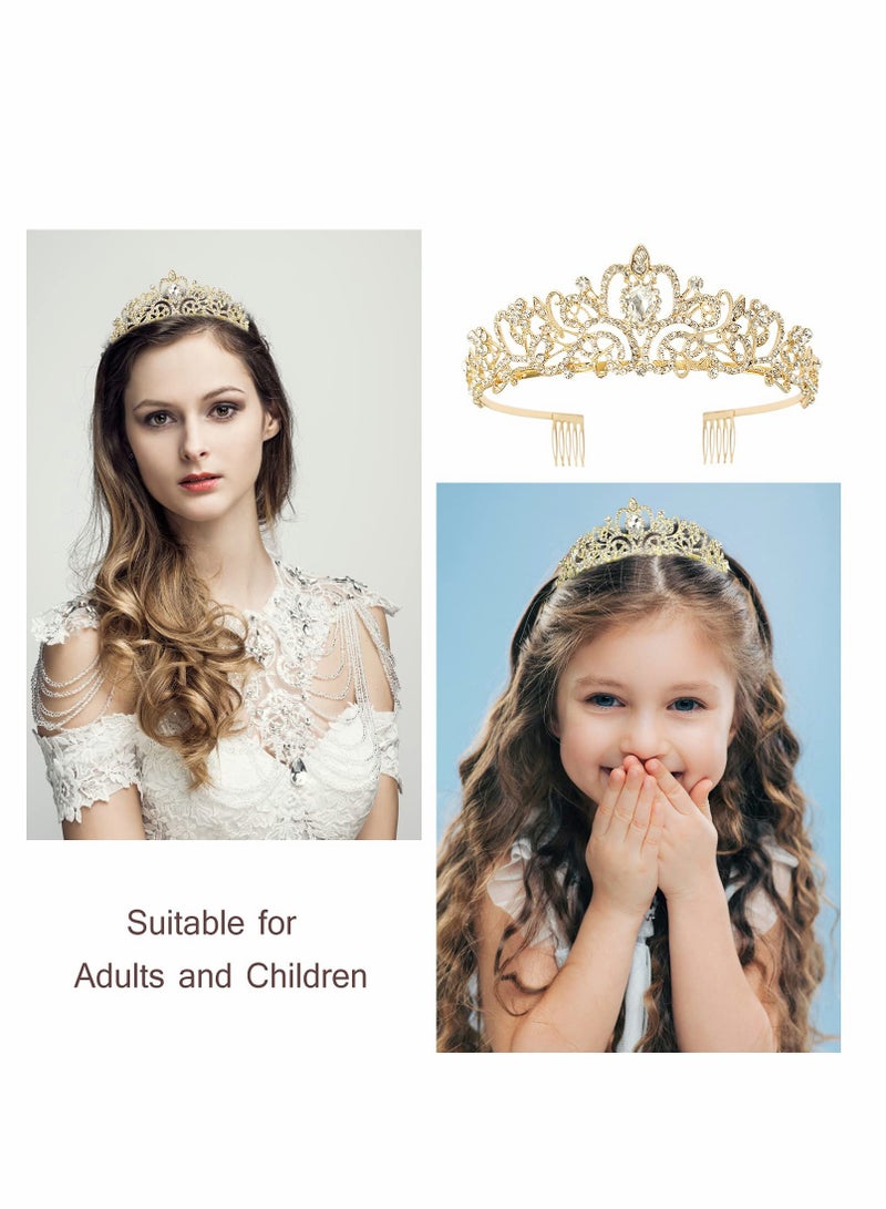 Elegant Birthday Queen Tiara and Sash Set with Sparkling Rhinestones for Women and Girls Ideal for Birthday Parties and Princess Celebrations