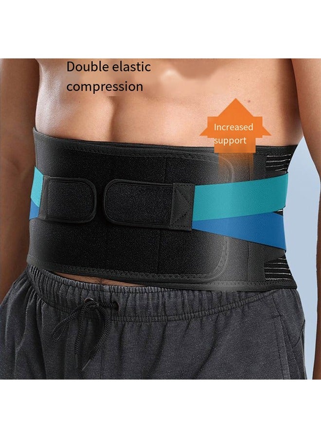 Back Brace for Lower Back Pain with Removable 3D Lumbar Pad, Breathable Lumbar Support Belt for Men & Women with Bionic Support System, for Herniated Disc, Sciatica