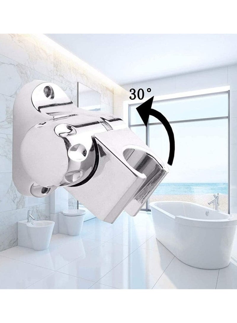 30 Degree Adjustable Wall Mounted Handheld Shower Head Holder Suitable for Home Bathroom Accessories