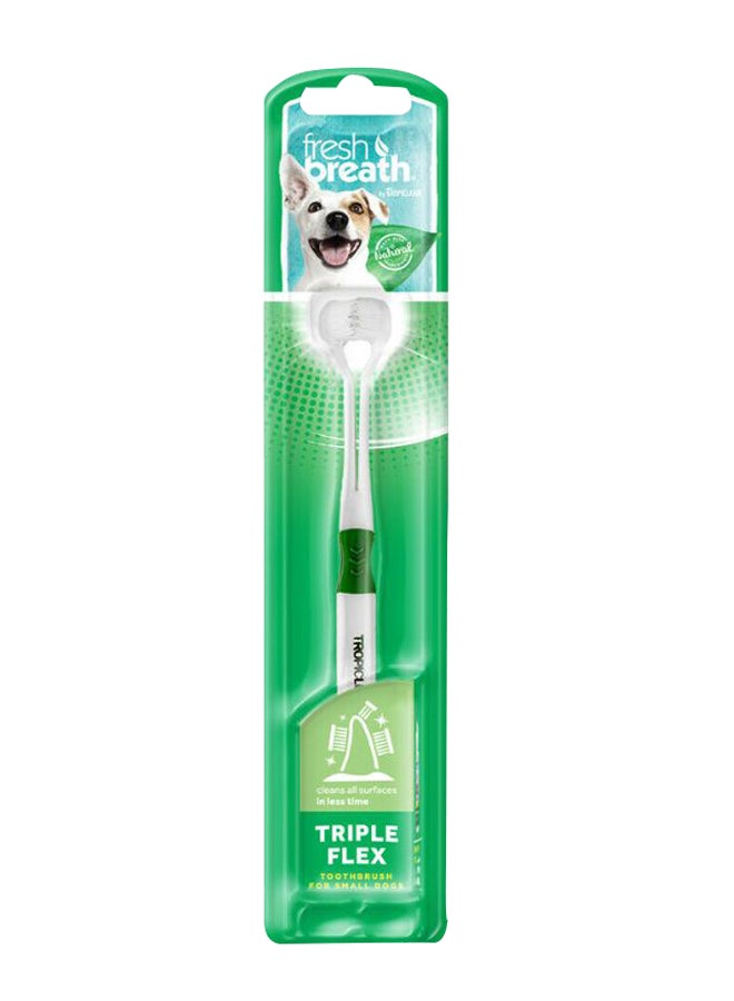 Triple Flex Toothbrush Green/White