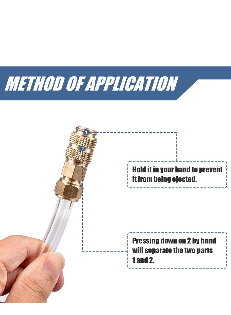 Marine Tech Tools Seastar Hydraulic Steering Kit Bleed Tube Leak Free Brass Helmet Fittings Fill Tube with Swivel Used for All Outboard Sterndrive Inboard Seastar Hydraulic Helms