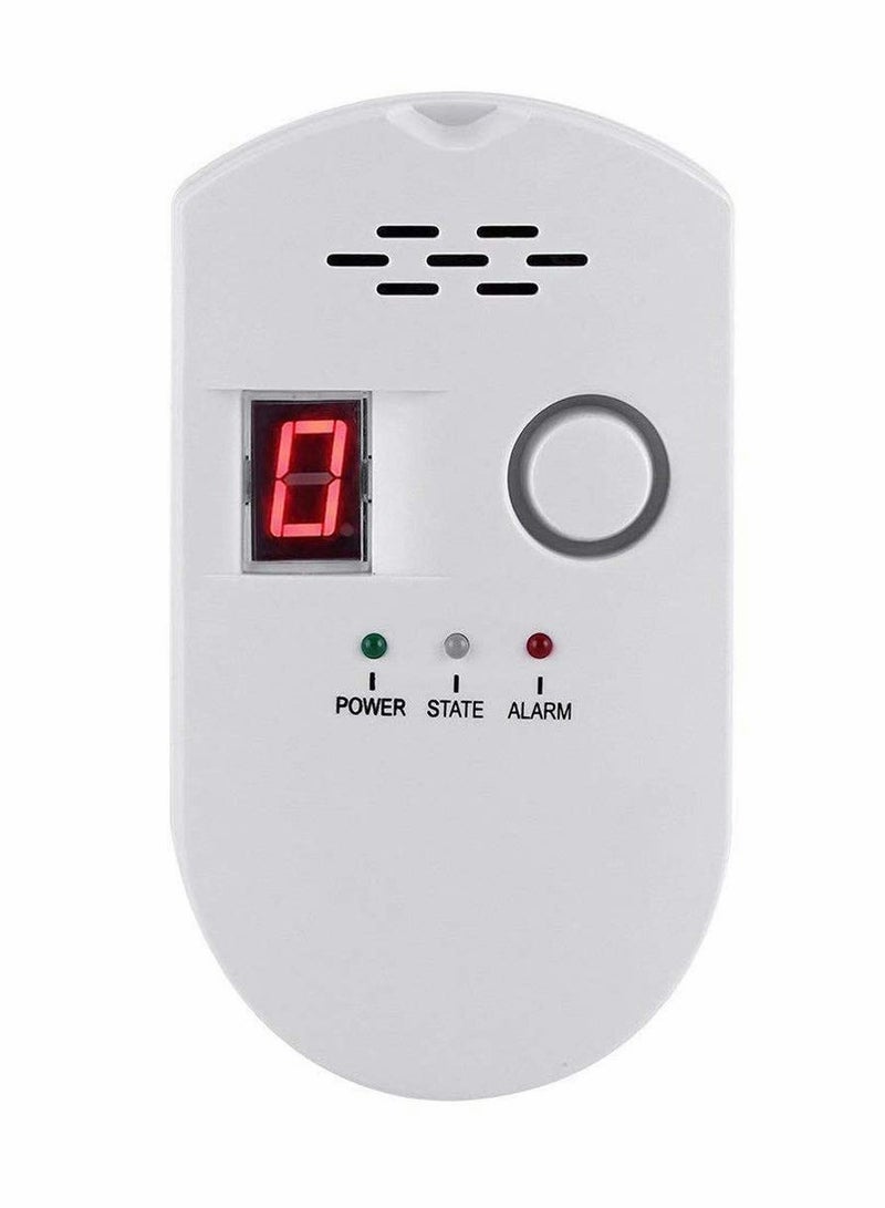 Ultra-Sensitive Natural Gas Detector with Digital Display - Flammable Gas Pipeline Alarm Sensor for Enhanced Safety and Detection