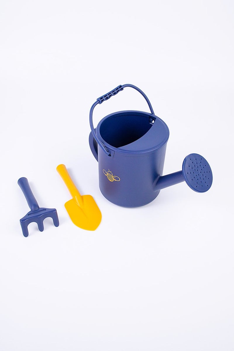 Kid Unisexs Gardener Set, Blue and Yellow