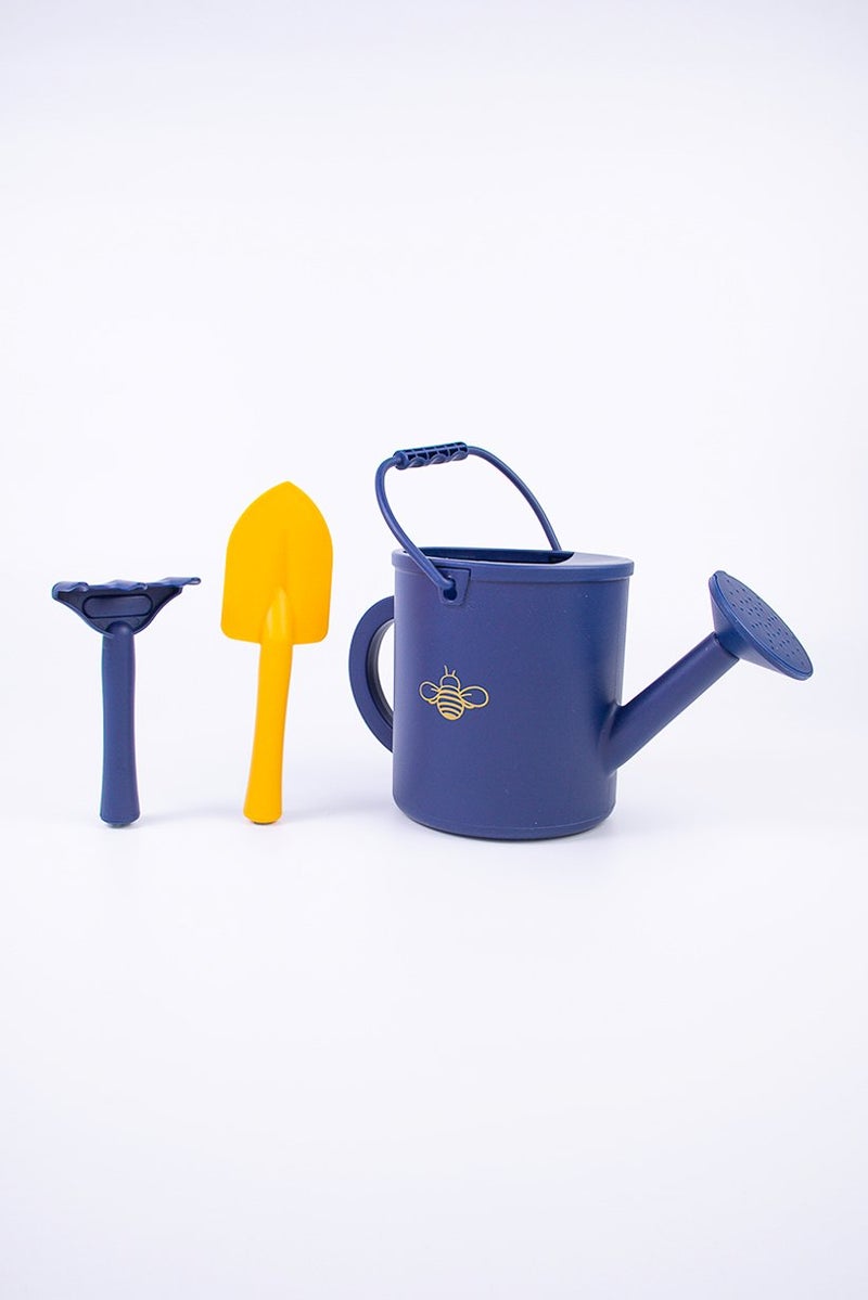 Kid Unisexs Gardener Set, Blue and Yellow