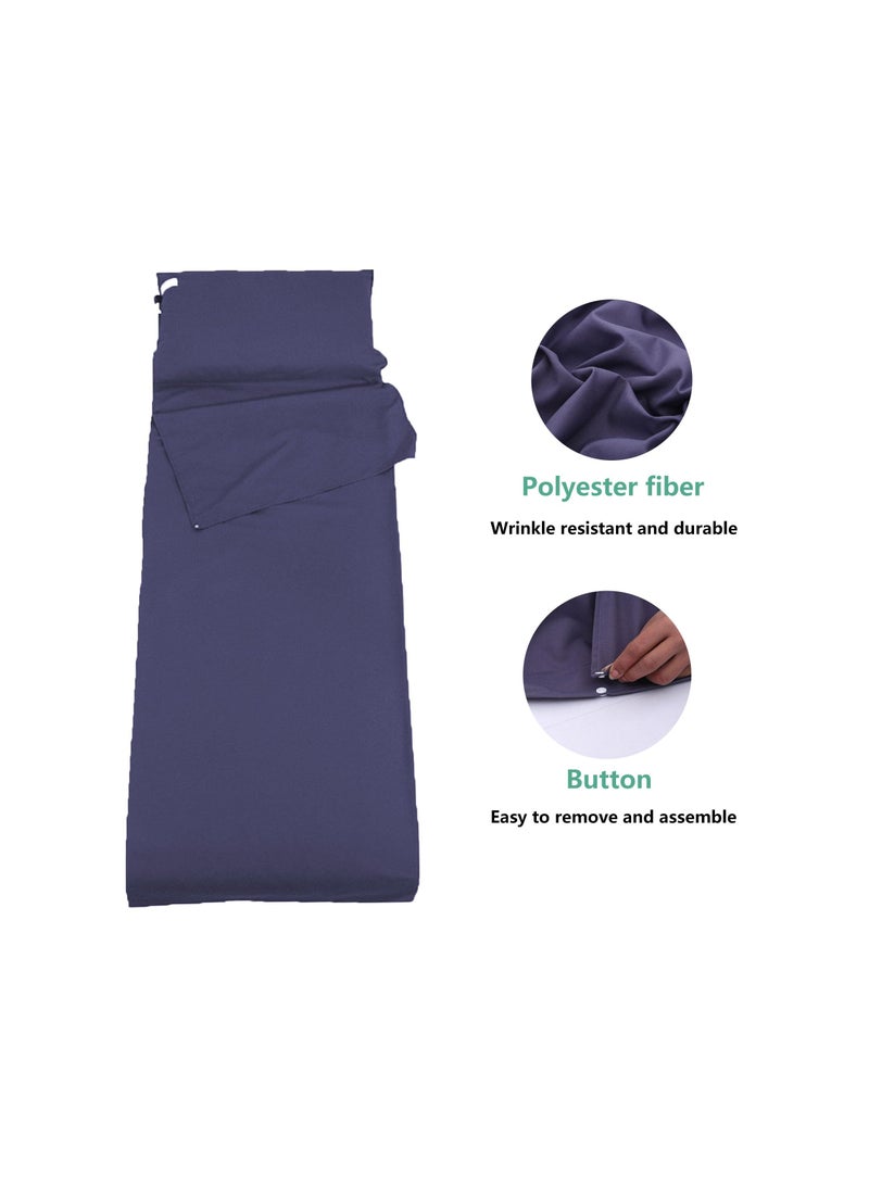 Ultralight Sleeping Bag Liner & Travel Sleep Sack for Adults  Perfect For Camping Backpacking Hotels & Hostels  Comfortable and Portable Travel Sheets For Adventurers