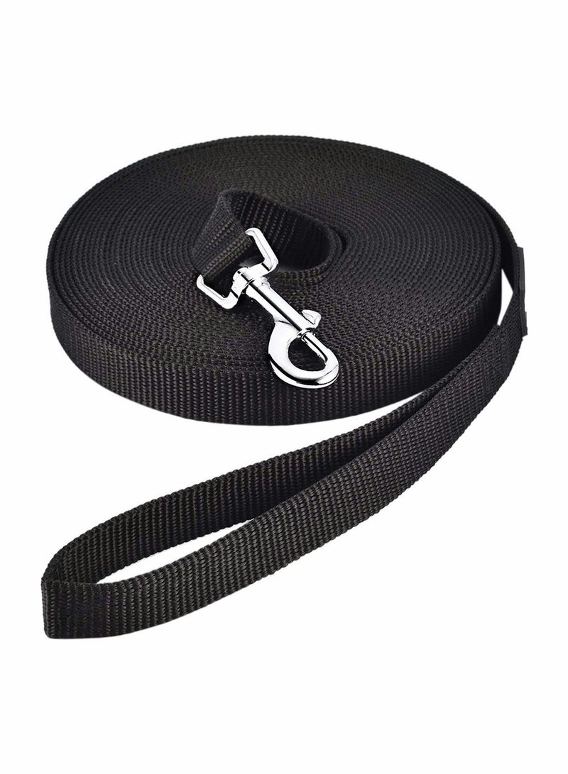 Extra Long Line Training Dog Leash, Long Lead For Large, Medium and Small Dogs Great for Training, Play, Camping, or Backyard, 10m
