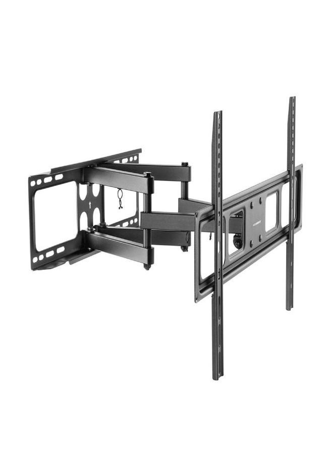 Heavy Duty Full Motion TV Wall Mount Bracket Fit 32”-75” Inches LCD LED CURVED Screen TV Black