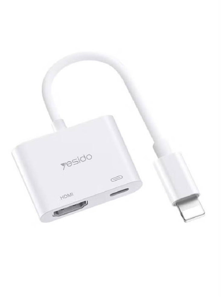 Yesido HM06 8 Pin to HDMI Audio Video Adapter