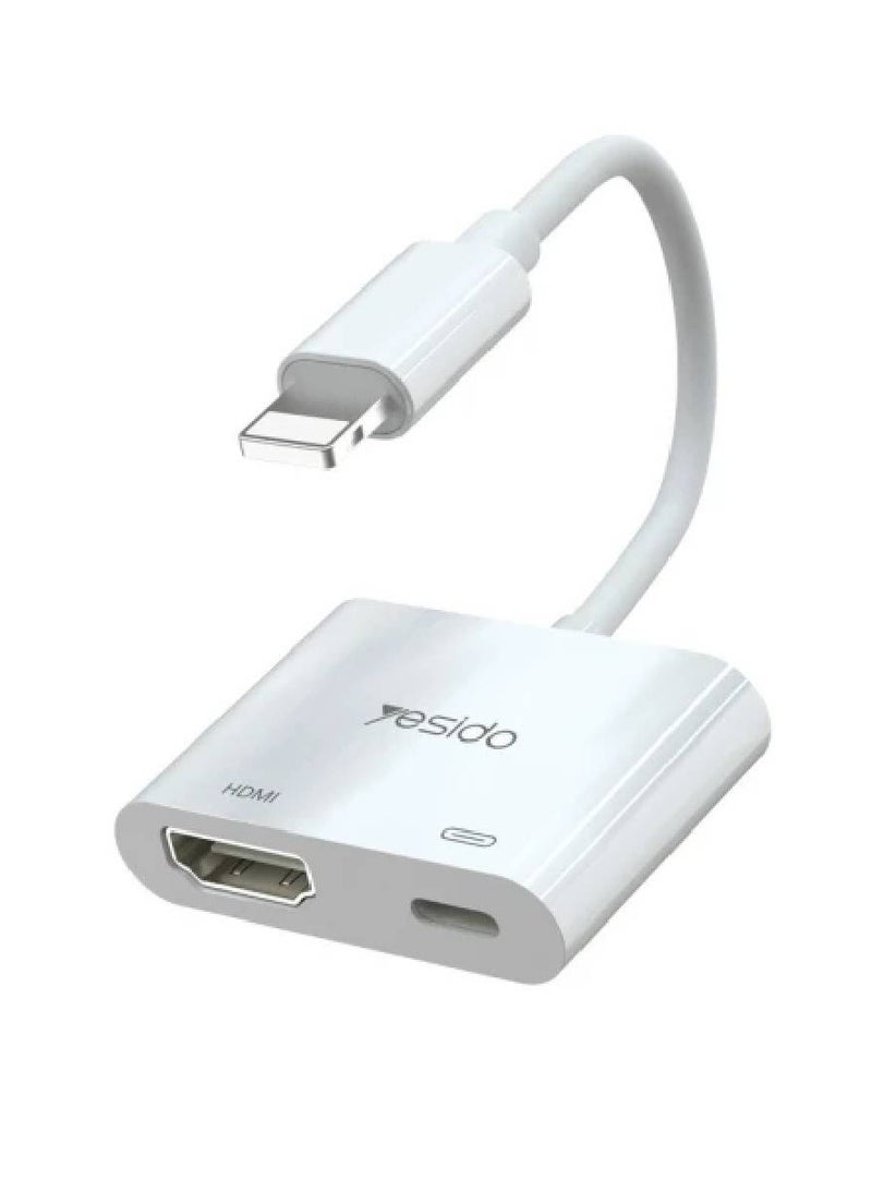 Yesido HM06 8 Pin to HDMI Audio Video Adapter