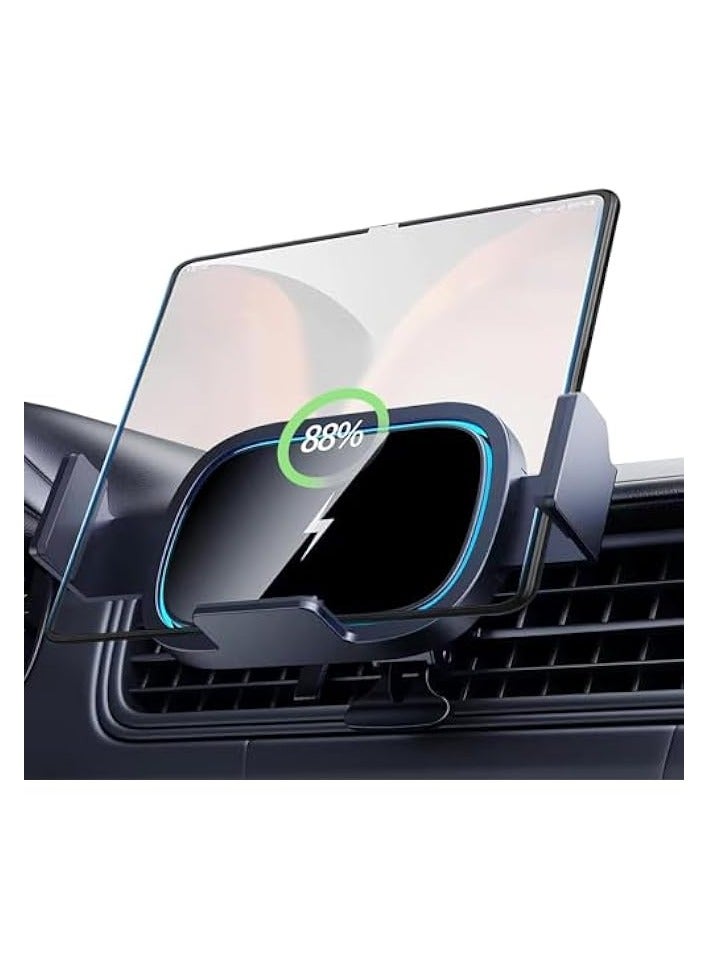 Wireless Car Charger for Galaxy Z Fold 5/4/3, 15W Fast Charging Car Mount, Air Vent Charging Car Phone Holder