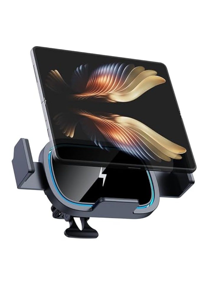 Wireless Car Charger for Galaxy Z Fold 5/4/3, 15W Fast Charging Car Mount, Air Vent Charging Car Phone Holder