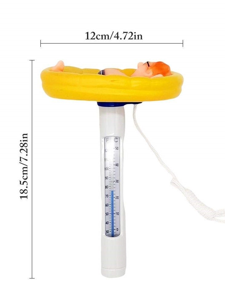 1 Piece Swimming Pool Thermometer Hot Tub Aquarium Fish Pond