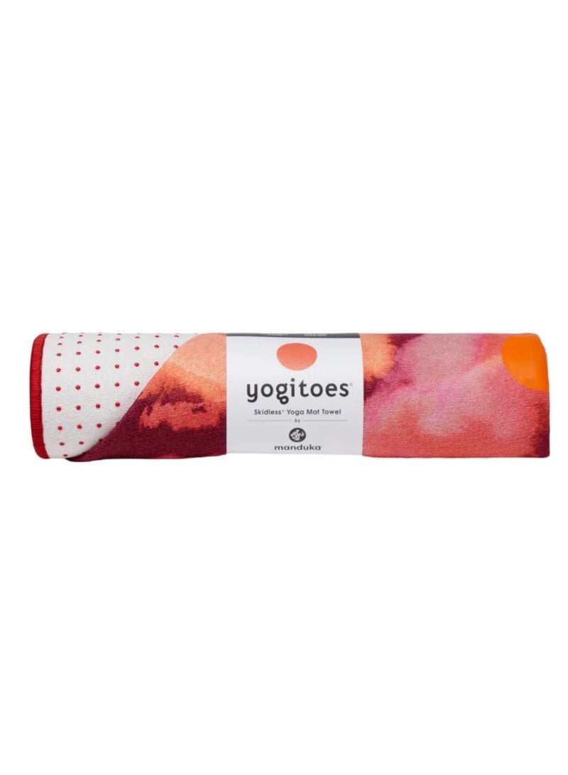 YOGITOES SKIDLESS MAT TOWEL 2.0 BLOOM STANDARD