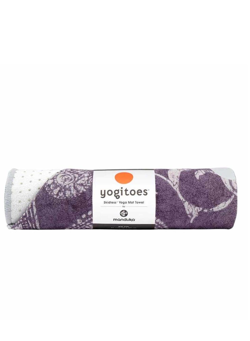 YOGITOES SKIDLESS MAT TOWEL 2.0 GEIJA PURPLE STANDARD