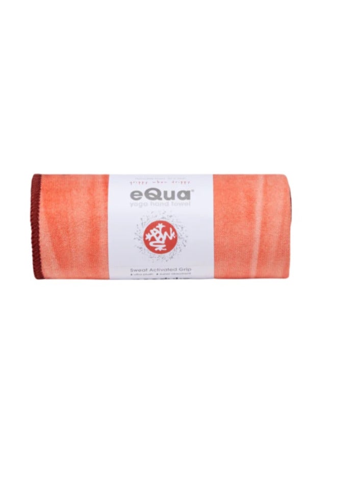 EQUA YOGA HAND TOWEL BLOOM TD 16 INCH